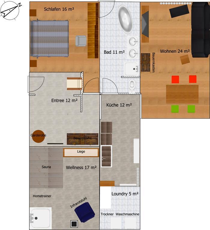 Gerda Wellness Apartment Grinzens Kültér fotó